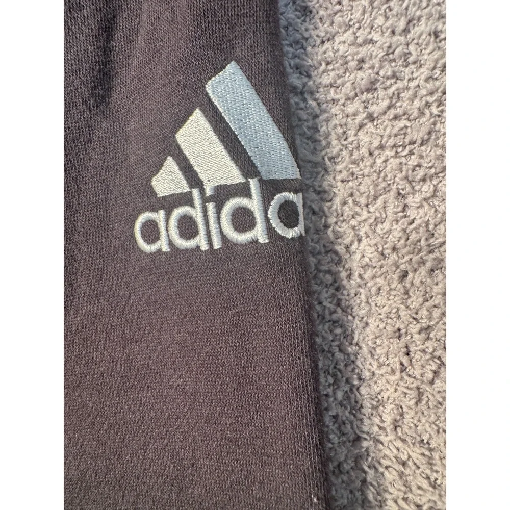Adidas Men's Fleece Hoodie Small Black Pullover Logo‎ Sleeve S97363